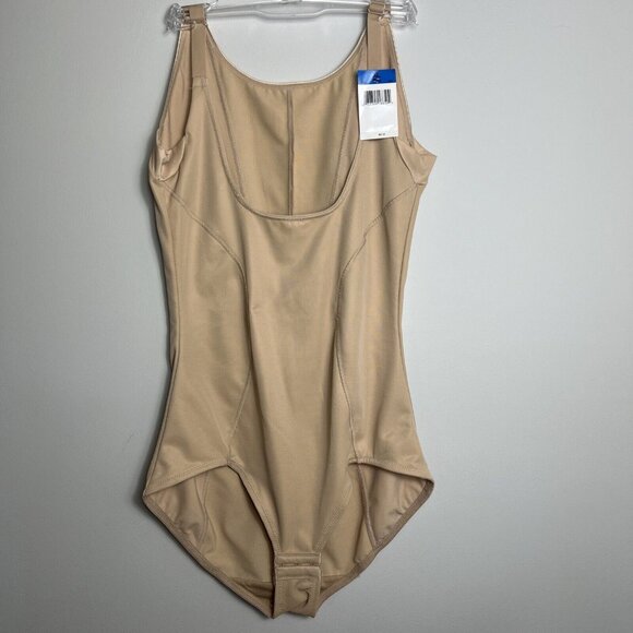 MAIDENFORM Women's Firm Control Ultimate Instant Slimmer Open Bust Bodysuit 2656 - Picture 4 of 8